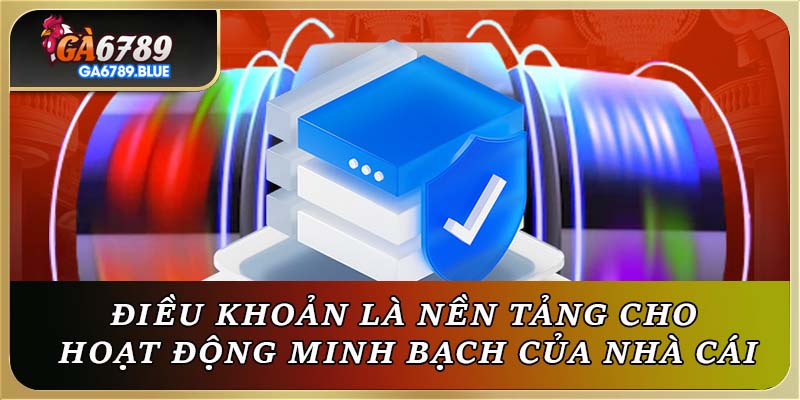 Điều khoản là nền tảng cho hoạt động minh bạch của nhà cái